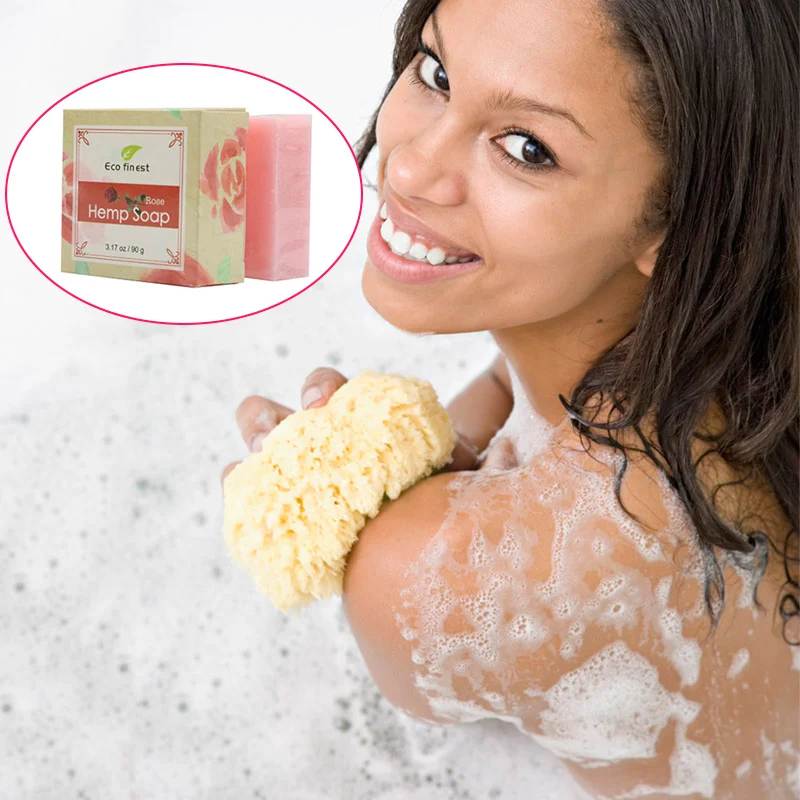 6 Pcs Handmade Hemp Oil Soap Skin Care Revitalizing Scent with Tea Tree Rose Lavender KG66 6 Pcs Handmade Hemp Oil Soap Skin Care Revitalizing Scent with Tea Tree Rose Lavender KG66