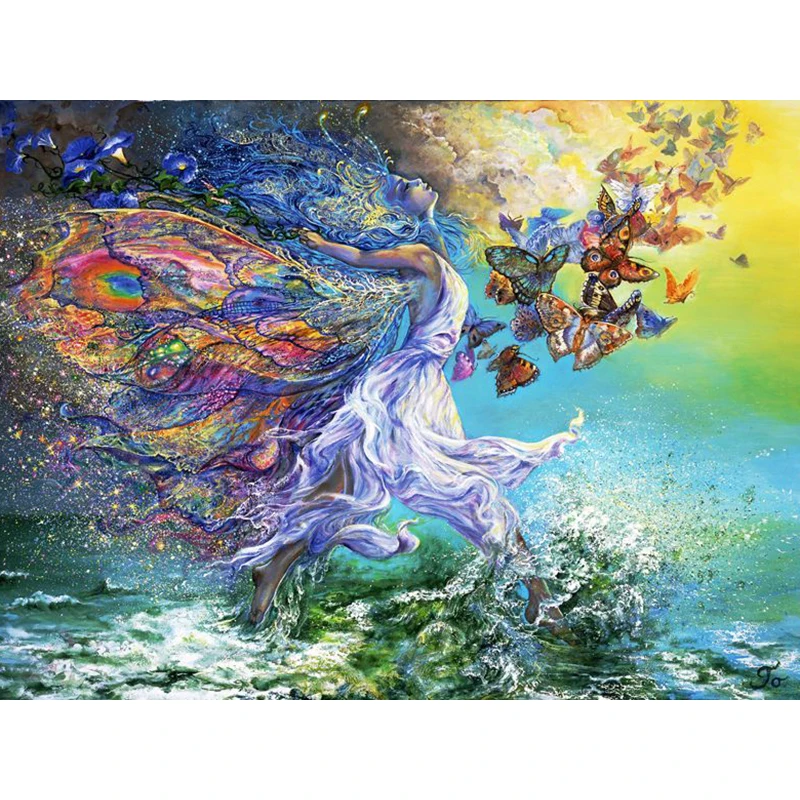 

5D Round diamond painting diy diamond painting embroidery cross stitch Home Decor dimond mosaic Beautiful Butterflt Fairy