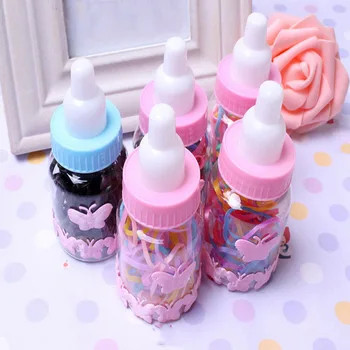 

DHL 1000box Child Hair Holders Rubber Bands Elastics Girl's Tie Gum Candy Color Hair Bands Rope Headwear