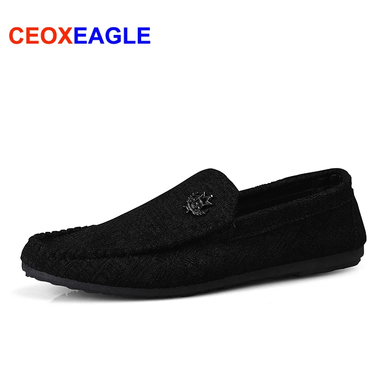 

Spring Summer Mens Loafers Men Driving Shoes Casual Shoe Light Breathable Canvas Outdoor Flats Lazy Shoe for Man Chaussure Homme