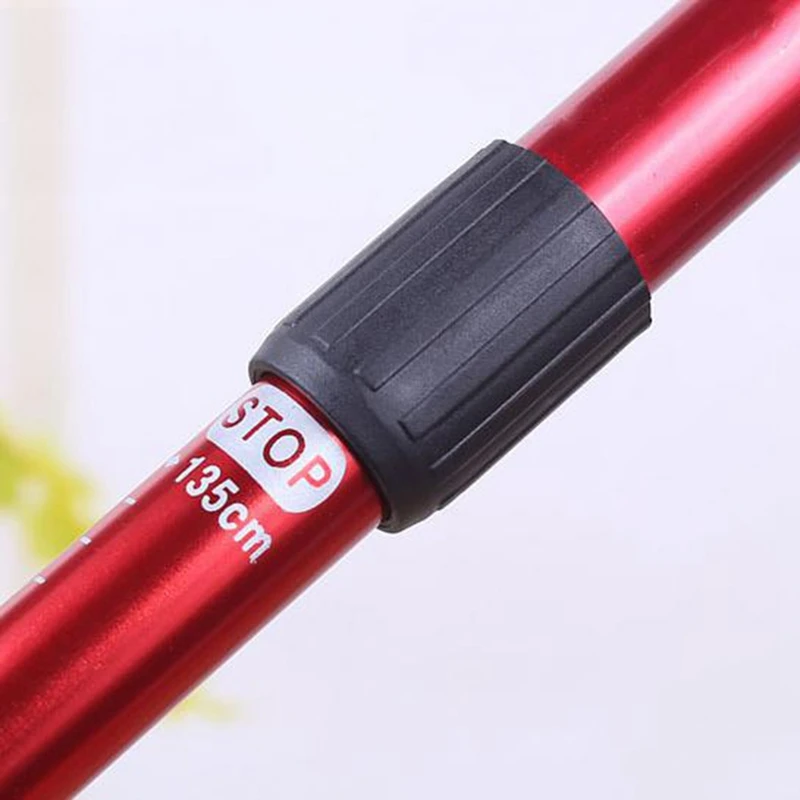 Трость 3 шарнира прямая ручка выдвижной тростник из алюминиевого сплава аксессуары для скалолазания на открытом воздухе