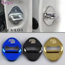 Ceyes Car Styling Emblema Acessórios Case Para Mazda MS 2 Para Mazda 3 6 CX-5 CX-9 Auto Cobertura Da Fechadura Da Porta emblema Do Carro-Styling 4 pçs/lote