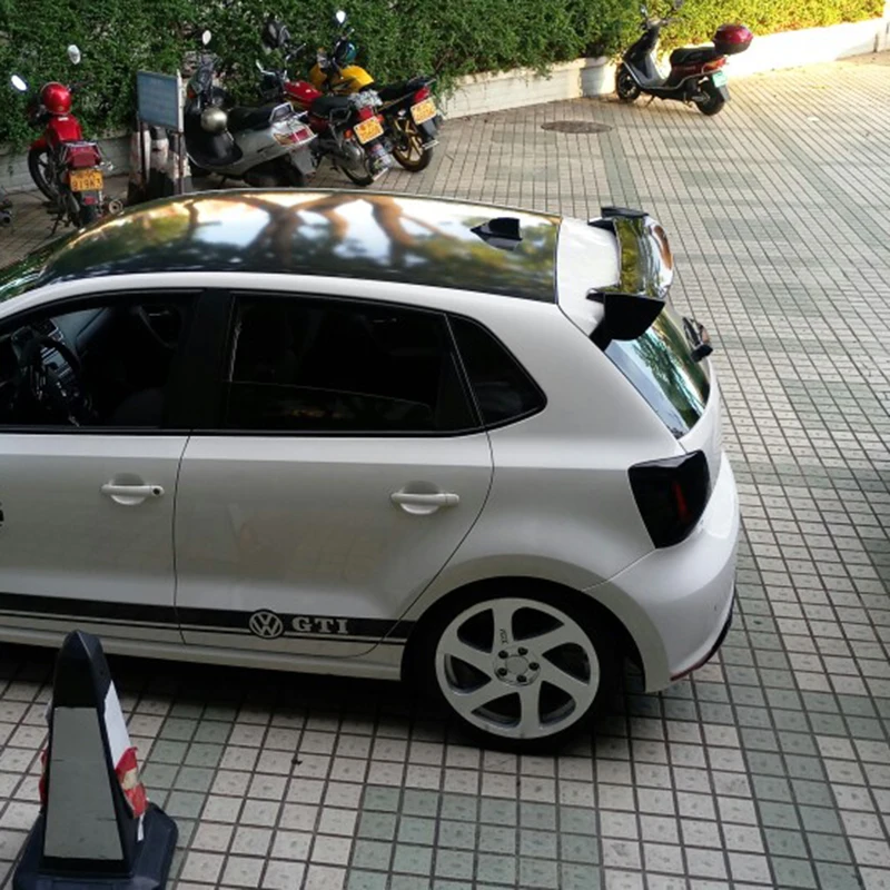 Спойлер для Volkswagen Polo 2003 2009 высококачественный задний спойлер из АБС пластика