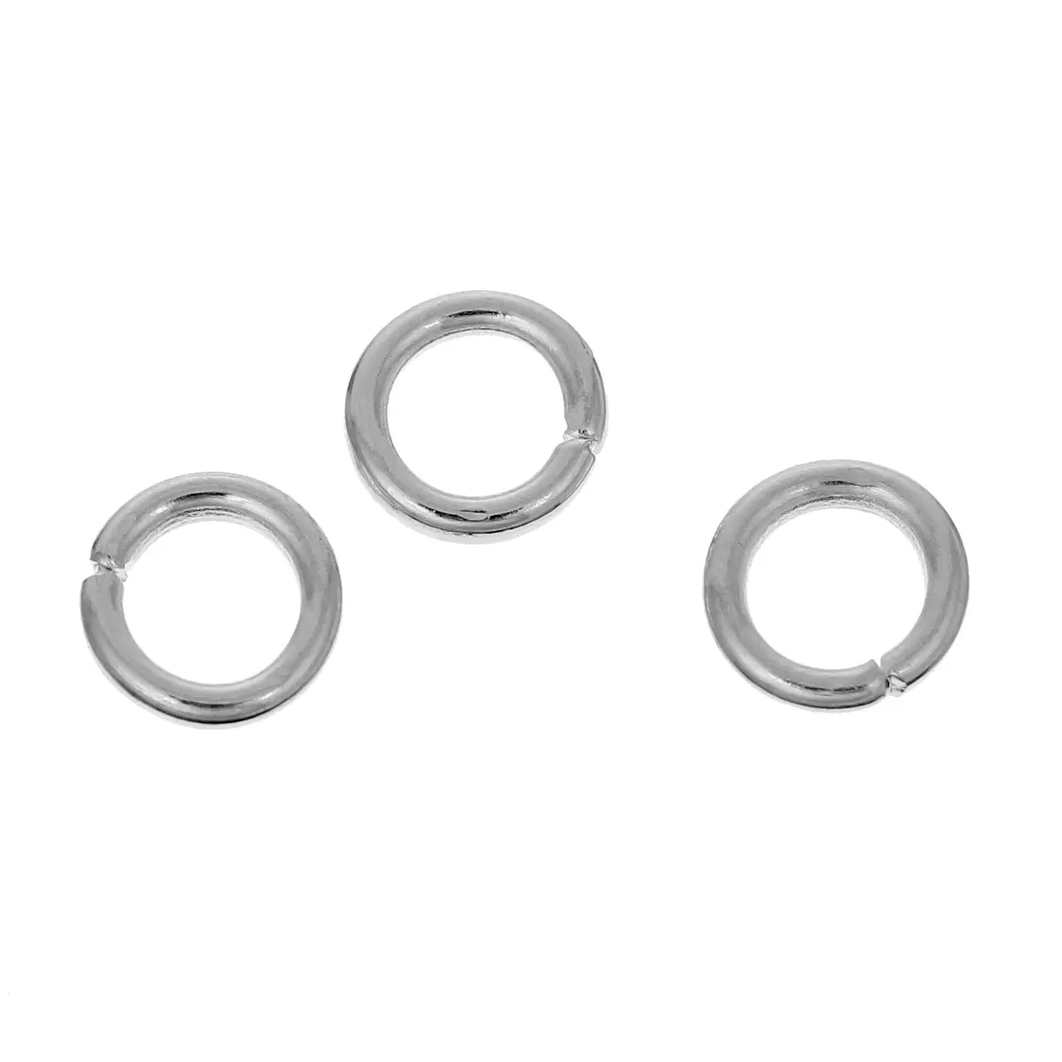 DoreenBeads сплав на железной основе открытый прыжок кольца результаты Круглый