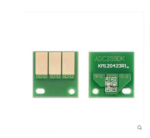Новинка Совместимость Барабаны сброс чипов для Konica Minolta C220/C280/C360 Барабаны картридж чип, 4 шт./компл. 10 компл./лот Барабаны комплект чип