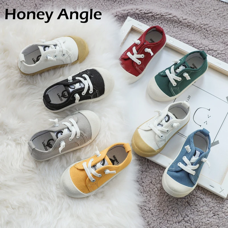 

Honey Angle Summer Casual Kids Canvas Shoes For Girls Boys Cotton Non-slip Children Sneakers Toddler Baby Footwear Casual Shoes
