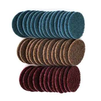 

30Pcs Sanding Discs 1Pcs 1/4'' Holder, Surface Conditioning Discs, for Die Grinder Surface Prep Strip Grind
