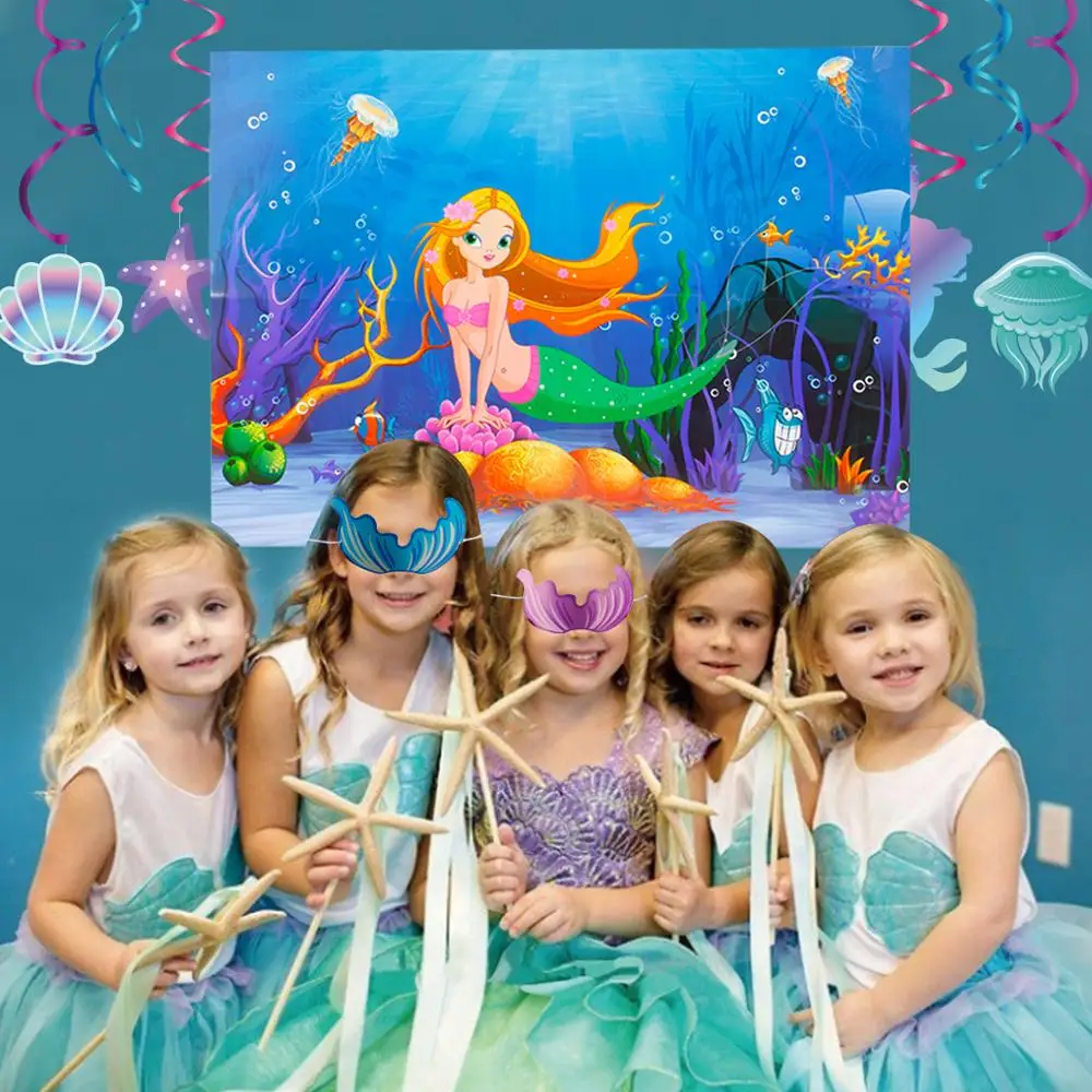 

QIFU Handmade DIY Birthday Gift Toy for Kids Craft Mermaid Party Supplies Dinosaur party Jungle party Birthday Party Decor Kids