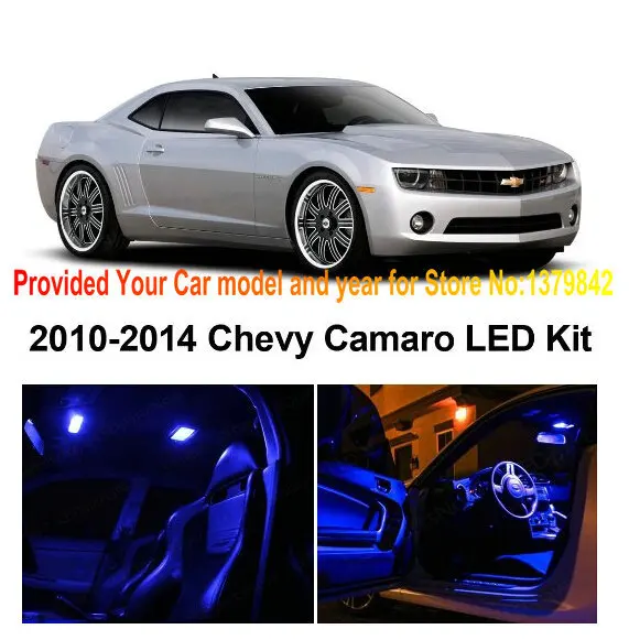 Us 14 74 20 Off Free Shipping 4pcs Lot Car Styling Xenon White Canbus Package Kit Led Interior Lights For Chevy Camaro 2010 2014 In Signal Lamp From