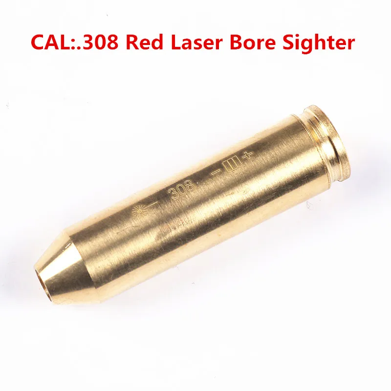 Cal .308 308 243 Remington Caliber Cartridge Laser Bore Sighter