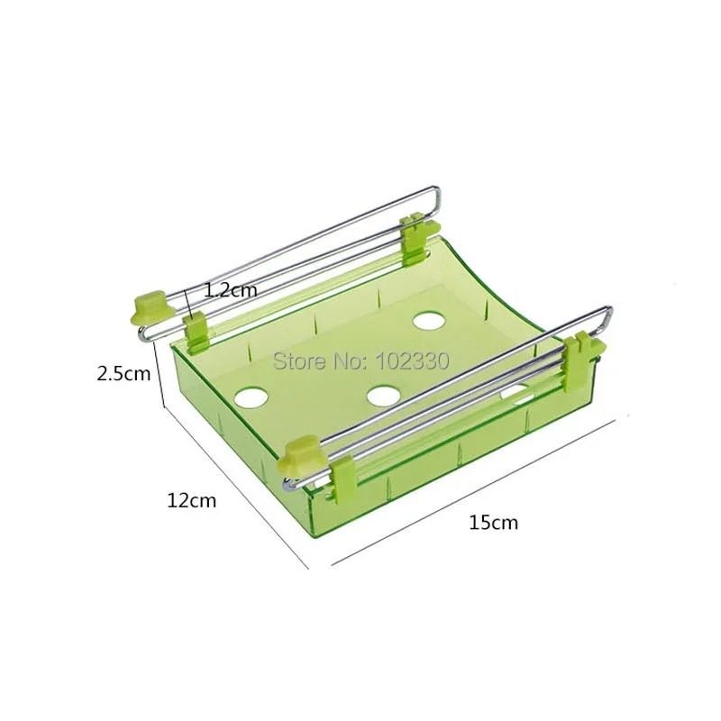 Кухонный холодильник выдвижной ящик экономии пространства Органайзер рефрижератор шкаф для хранения выдвижной ящик для полки