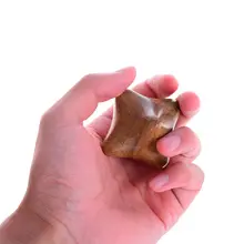 1 шт. Акупрессура активная очистка лимфодренаж ароматный деревянный шестиугольный акупунктурный Массажный мяч массажер