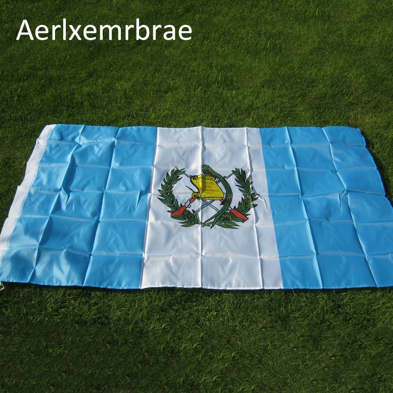 Флаг aerlxemrbrae флаг Guatemala 3ft X 5ft Полиэстер Национальный флаг