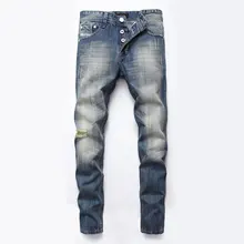 2017 New Hot Sale Fashion Men Jeans Dsel Brand Straight Fit Ripped Jeans Italian Designer Distressed Denim Jeans Homme!982-1 2017 New Hot Sale Fashion Men Jeans Dsel Brand Straight Fit Ripped Jeans Italian Designer Distressed Denim Jeans Homme!982-1