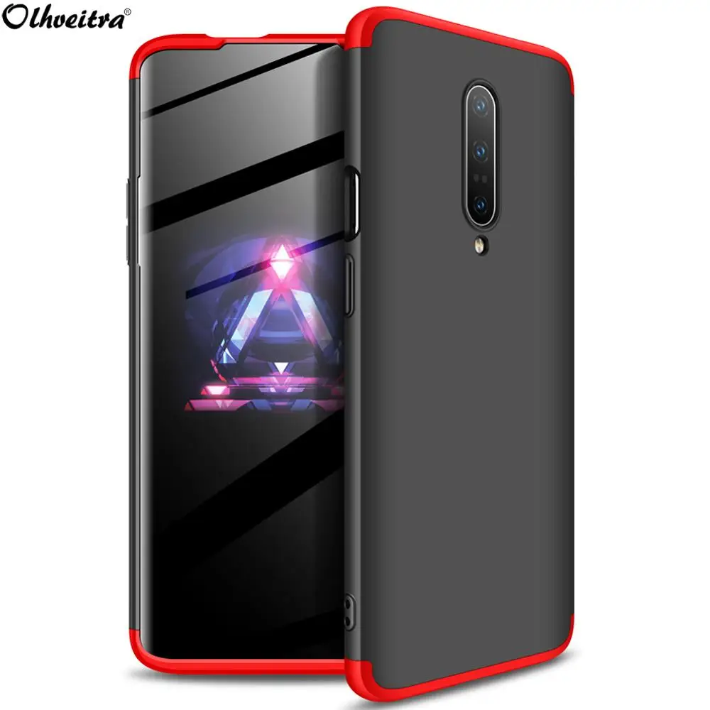 

Olhveitra 360 Full Capa Coque For Oneplus 7 Pro 6 6t Case For One plus 7 Pro 6 6t Case Luxury Bag Protection Fundas Phone Cover