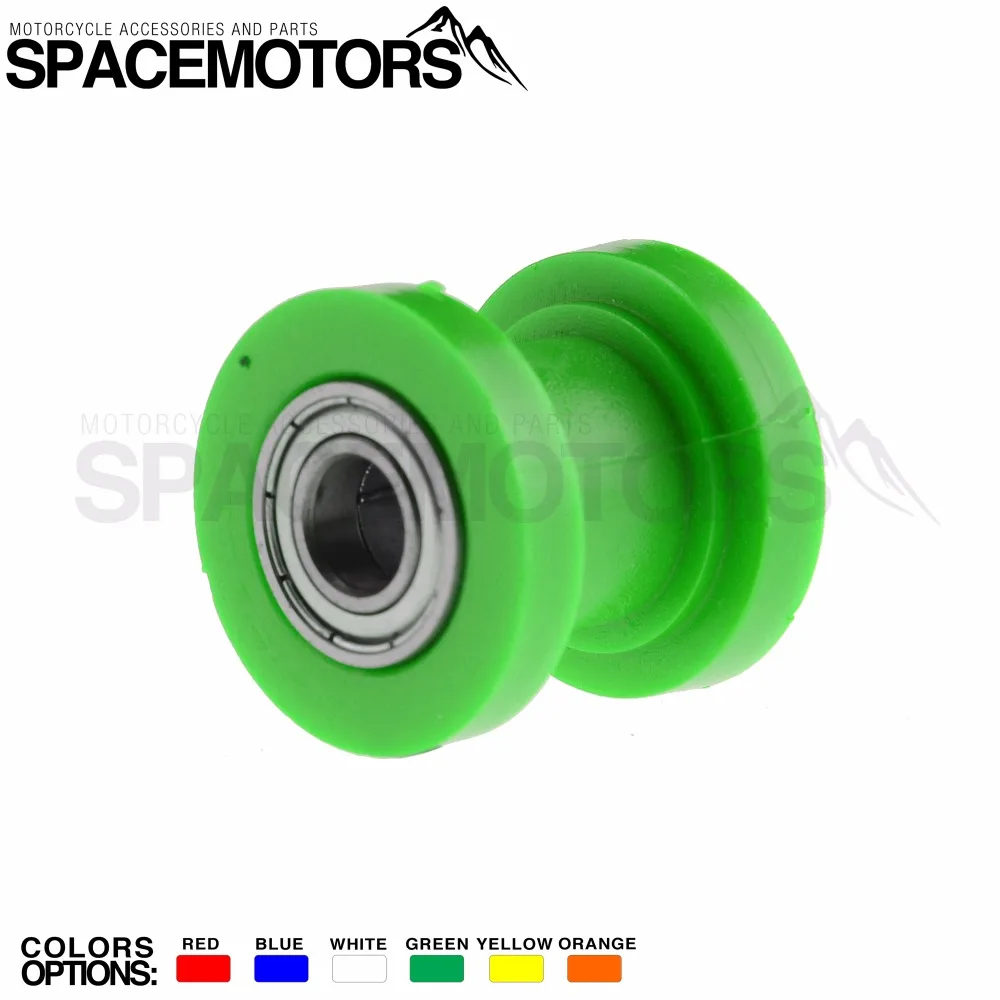 Мотоцикл 10 мм красная цепь натяжитель ролика шкив направляющая колеса 125 XR CRF 50 KLX110 Thumpstar питбайк