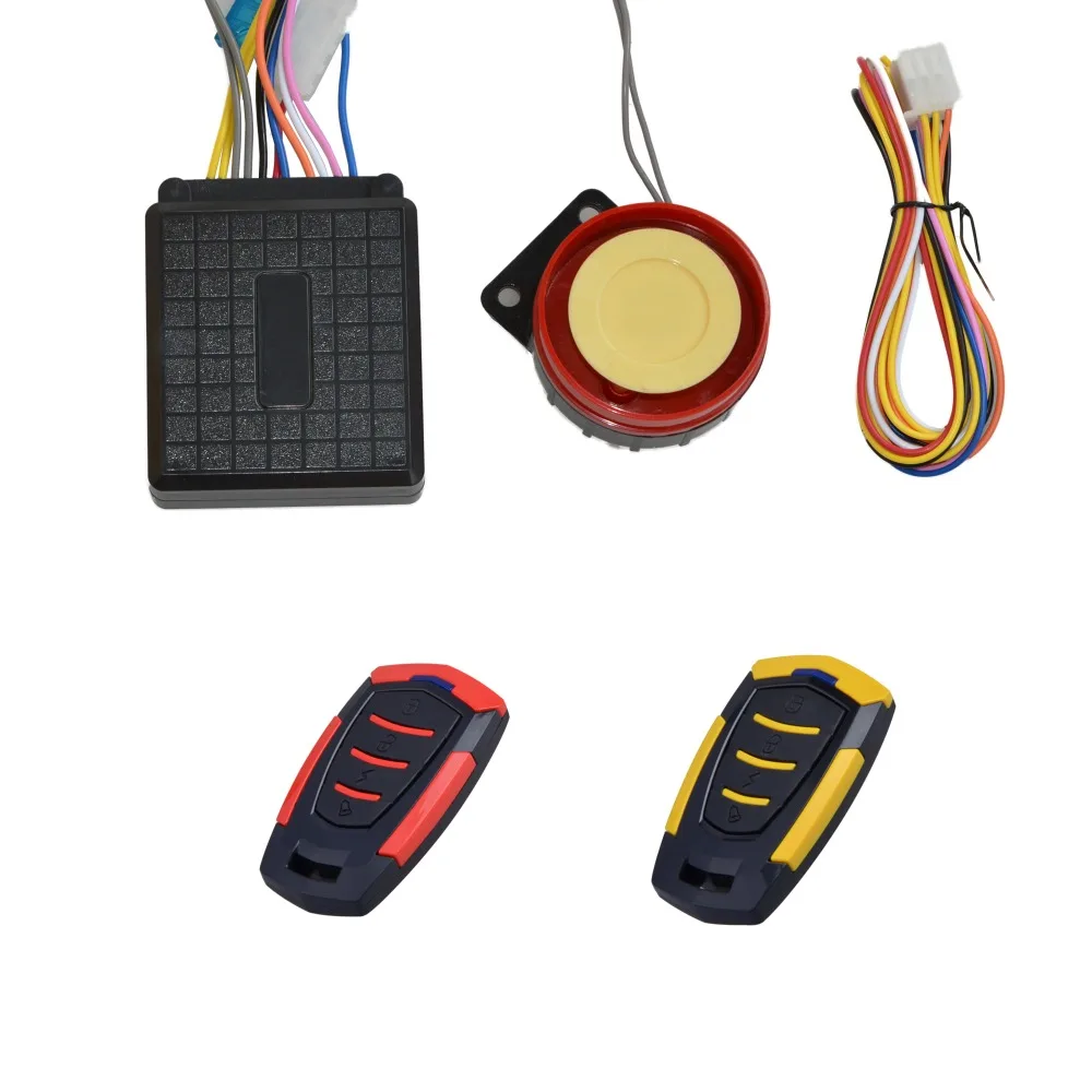 

New Universal Motorcycle Alarm System Anti-theft Security Alarm System Remote Control Engine Start
