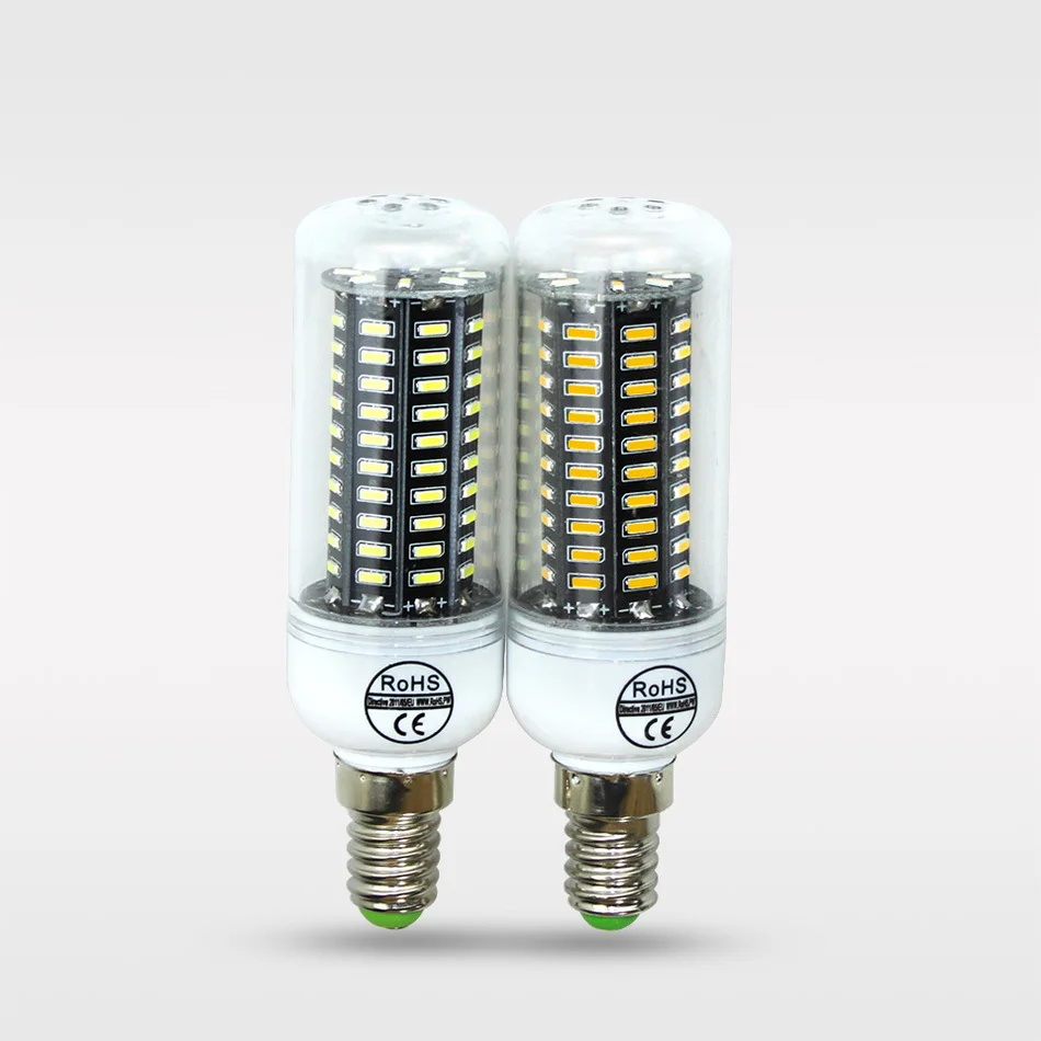 Светодиодные лампы E14 E27 Настоящее нет мерцания/Строб Smart Power IC дизайн