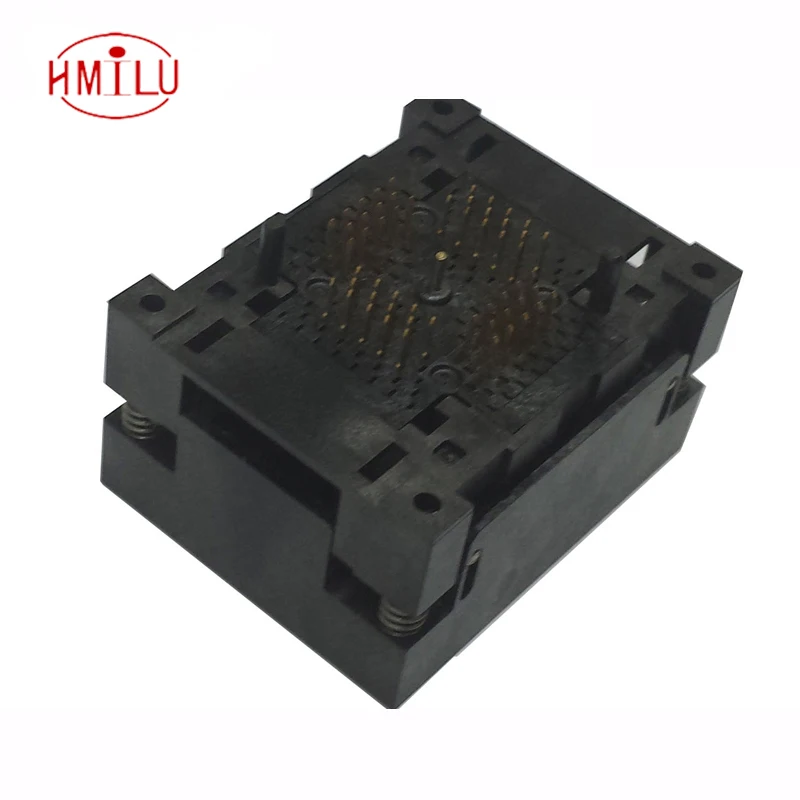 

QFN56 MLF56 WLCSP56 Burn in Socket Adapter Pin Pitch 0.5mm IC Body Size 8x8mm NP506-056-027-C-G Open Top Test Socket