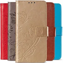 Чехол s для samsung Galaxy S9 S8 A8 плюс S7 S6 край A3 A5 j3 j5 j7 кожаный чехол для телефона с бабочками чехол P03F