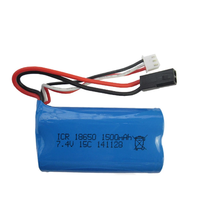 7,4 V 1500mAh Lipo батарея для MJXRC T40 F39 F49 T39 Syma 822 батареи для самолетов с дистанционным управлением 18650 2S lipo батарея 7,4 V 1500