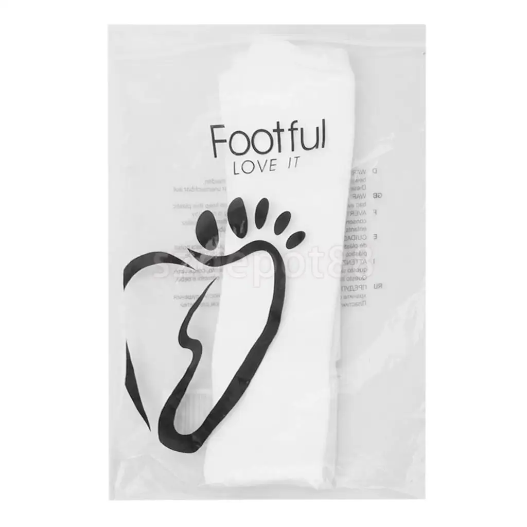 SPMART Footful пара из эластичного хлопка, 2-носки с пальцами; шлепанцы Таби Носки Geta белый