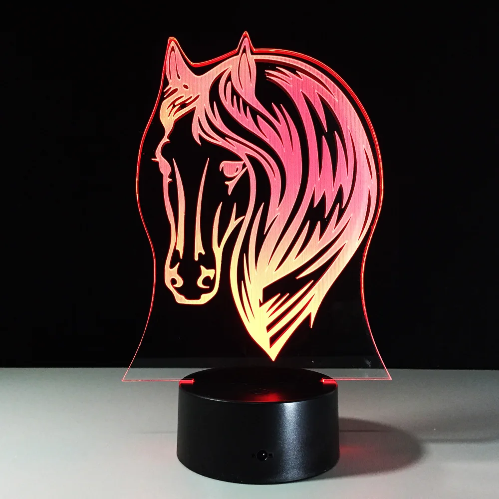 Horse 3D Lamp Pony 1