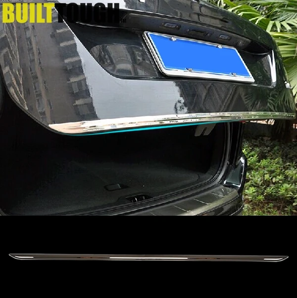 

FOR VOLVO XC60 2009-2017 Chrome Rear Trunk Tail Gate Cover Trim Molding Tailgate Door Strip Accent Garnish Styling