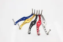KAWA New Fishing Reel Handle Alloy Aluminum Materails Fishing Rocker Fishing Reel Accessory Length 105mm Hole size 8X5mm