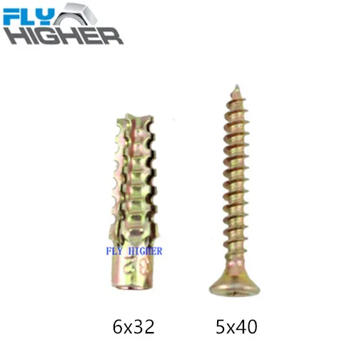 6x32 100 шт./упак. газа анкер по бетону/металлический универсальная расширительные штекеры