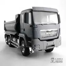 LESU 1/14 RC модель MAN 6*6 Передний Цилиндр Гидравлический самосвал радио THZH0201