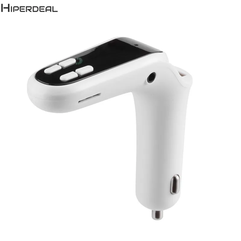 HIPERDEAL G7 автомобильный fm передатчик Bluetooth Hands free LCD MP3 плеер радио автомобиль r