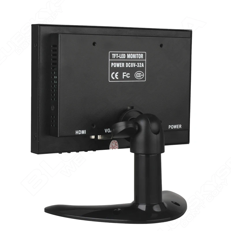 EYOYO JSWHD07 " TFT lcd цветной HDMl BNC монитор экран для ПК CCTV DVR камера безопасности