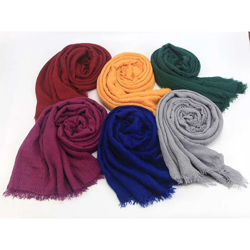 plain cotton scarf