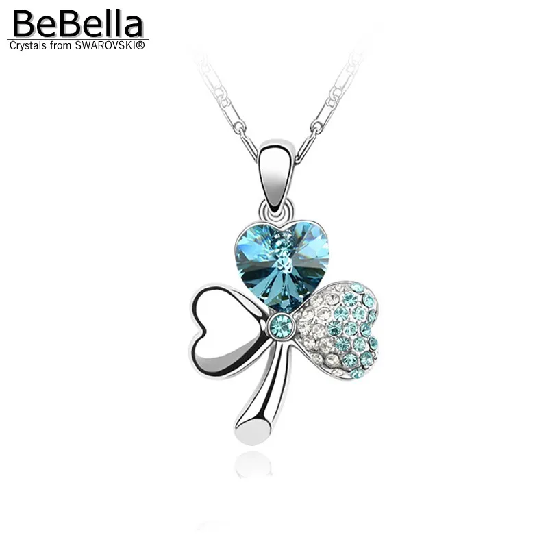 Женское ожерелье с подвеской в виде клевера 9 цветов|pendant necklace|clover pendantnecklace with |