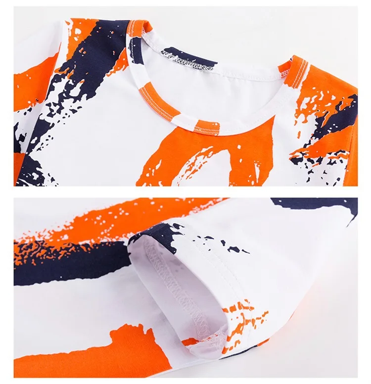 New Baby Boy Summer Clothes Set For Toddler Kids Clothing Cartoon Printed Short Sleeve T-shirt + Pants Boy Suit Sports Two-piece (11)