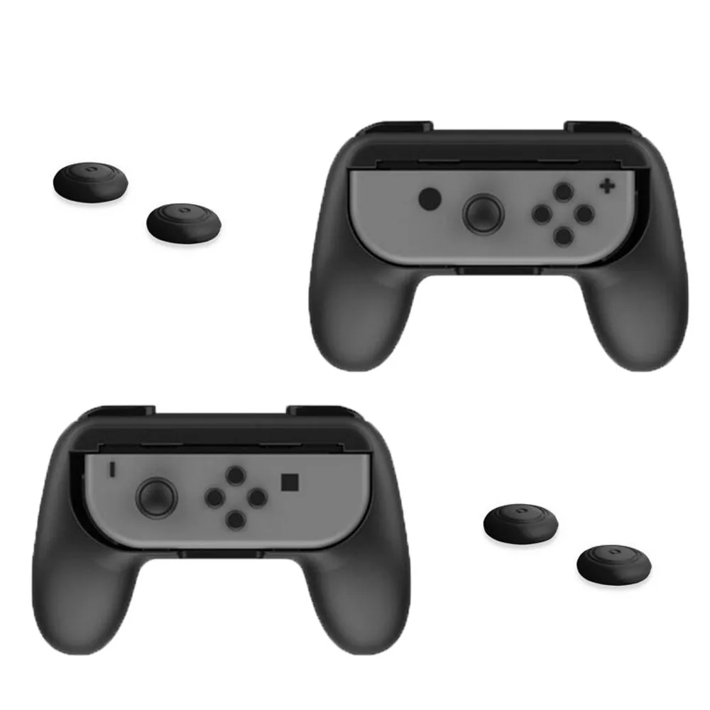For Nintendo Switch Hand Grip Kit Left Right Joy Con Grips & Thumb
