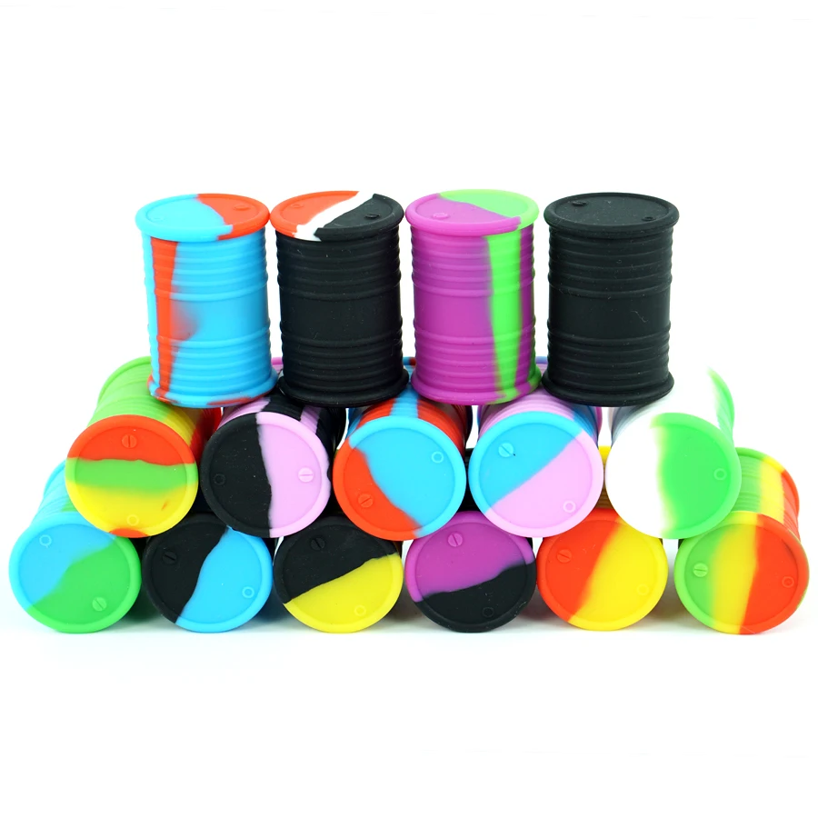 5 قطعة/الوحدة زيت السيليكون برميل الحاويات جرة الداب مبخر شمع النفط المطاط طبل وعاء محدد الشكل 26 مللي كبيرة الغذاء الصف الجافة عشب أداة 5 قطعة/الوحدة زيت السيليكون برميل الحاويات جرة الداب مبخر شمع النفط المطاط طبل وعاء محدد الشكل 26 مللي كبيرة الغذاء الصف الجافة عشب أداة