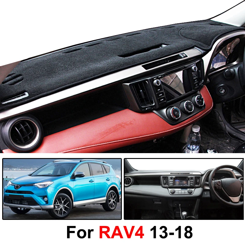 AX Xukey коврик для приборной панели для Toyota RAV4 2013- XA40 коврик солнцезащитный чехол для приборной панели ковер