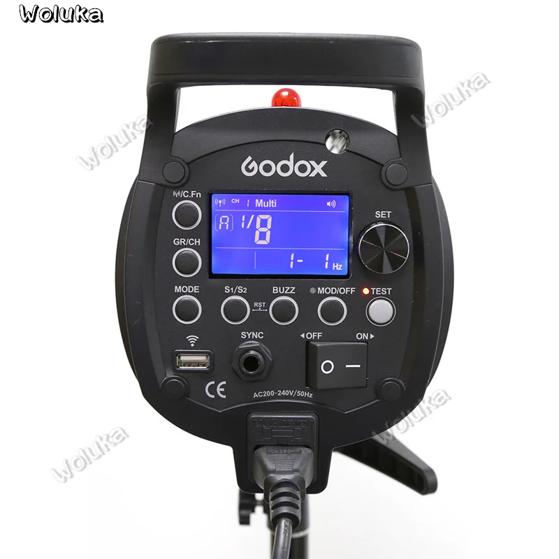 Godox QT400II 400WS GN65 1/8000 s высокоскоростная синхронизирующая со вспышкой стробоскопа со встроенной 2,4G беспроводной системой CD05 T03