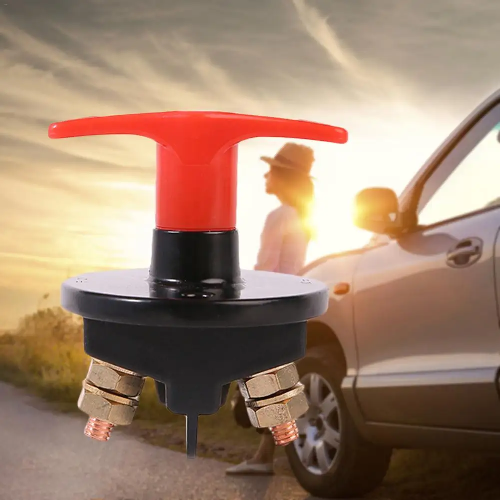

24v150A Car Power Main Switch Anti-Leakage Knob Type Power Off Switch Battery Disconnect Car Battery Switch Car Accessories