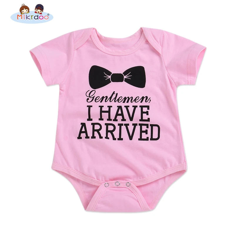 2018 Character Mode Baby Girls Overalls Rompers Cotton Rompers sunsuit