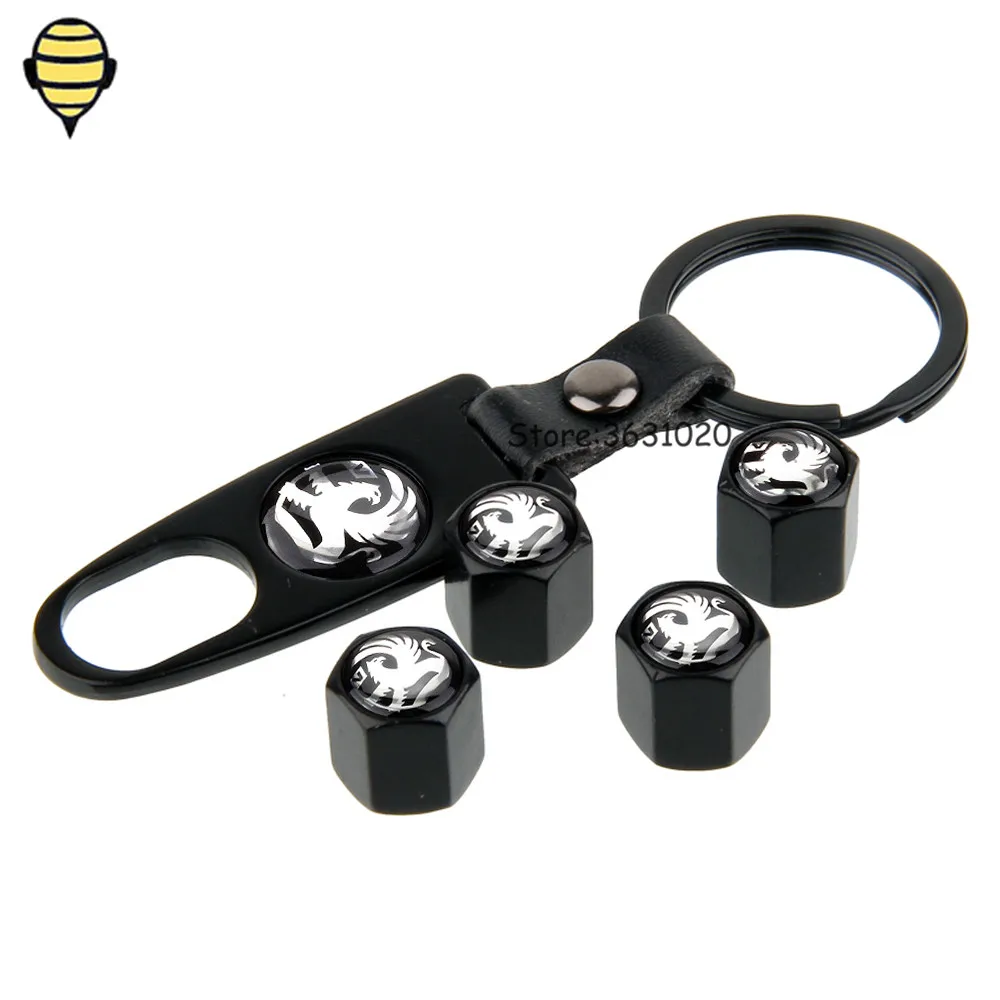 Car Accessories Wheel Tire Valve Stem Caps Rim Sticker For Vauxhall