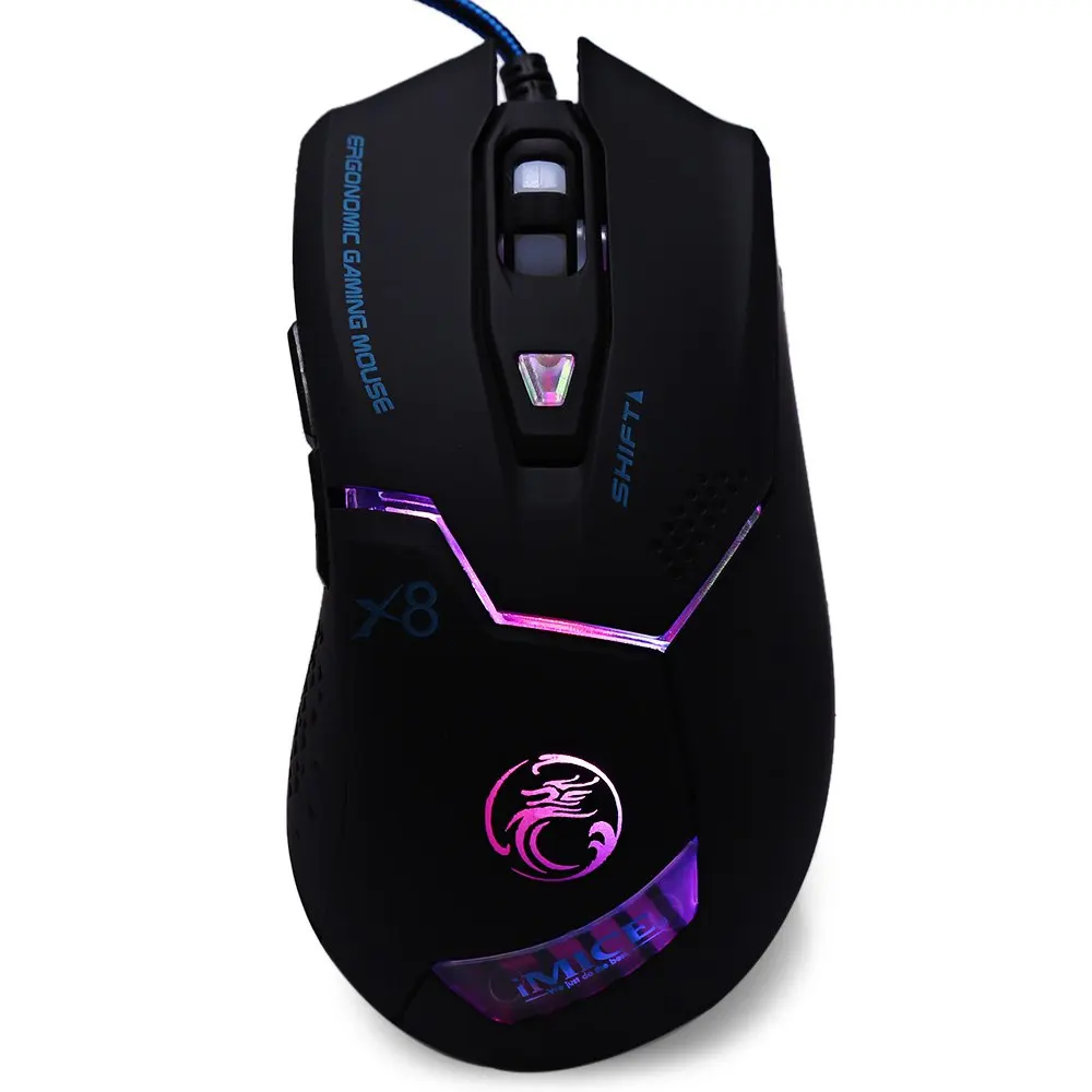 Buy Wired Gaming Mouse USB Port Novelty 3000 DPI