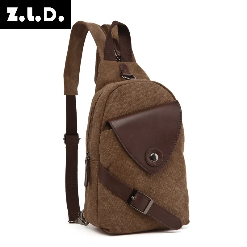 

New Fashion Exquisite Tide Student Bag European And American Men And Women Canvas Shoulder Crossbody Bag