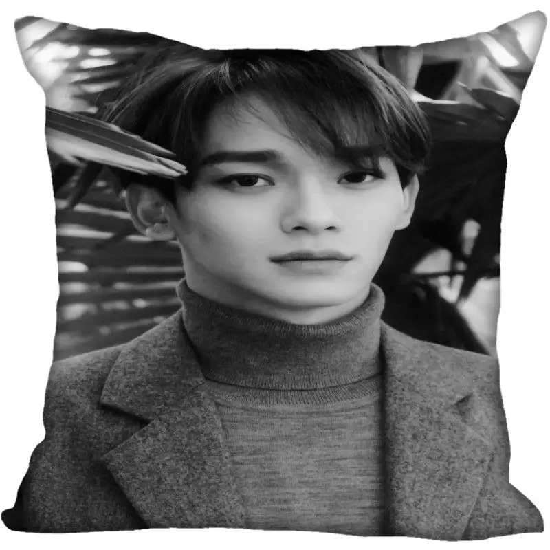 Наволочки шелковые с принтом Kpop EXO Chen 40x40 см 35x35 см|Наволочка| |