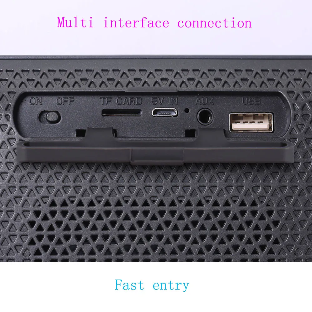 HIPERDEL Bluetooth динамик портативный U200 многомодовое подключение полностью