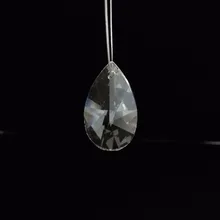 Люстра Запчасти онлайн 38 мм 200 штук пириформ Висячие бусины барокко сверкающие стеклянные лампы части Хрустальная капля Призма