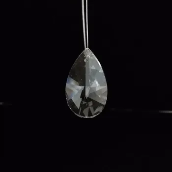 

chandelier parts online 38mm 200pieces pyriform hanging beads Baroque shinning glass lamp parts crystal drop prism