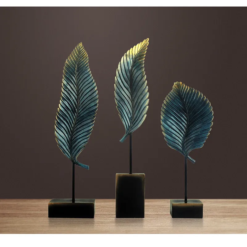  3Pcs/set Interior Decoration Leaves Home Decoration Accessories Bedroom Room Personality Gift Home  - 33029974792